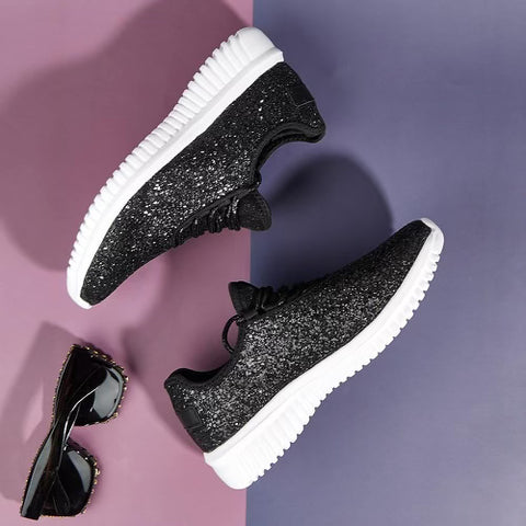 Black Glitter shoes