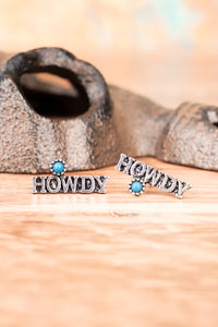 Howdy Stud Earrings