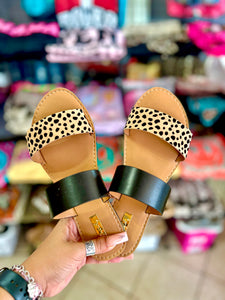 Tonya Cheetah Sandals