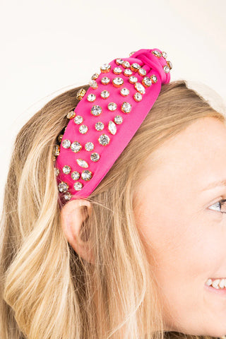 Pink Rhinestone Headband s