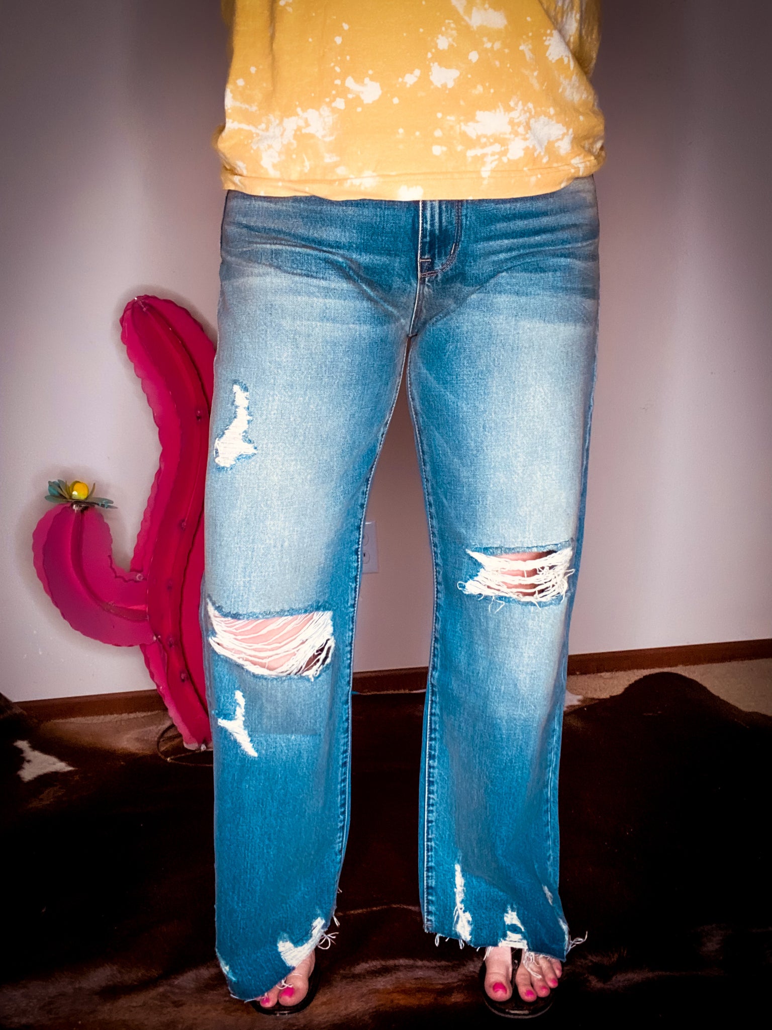 Ranch Rodeo Wide Leg Jeans