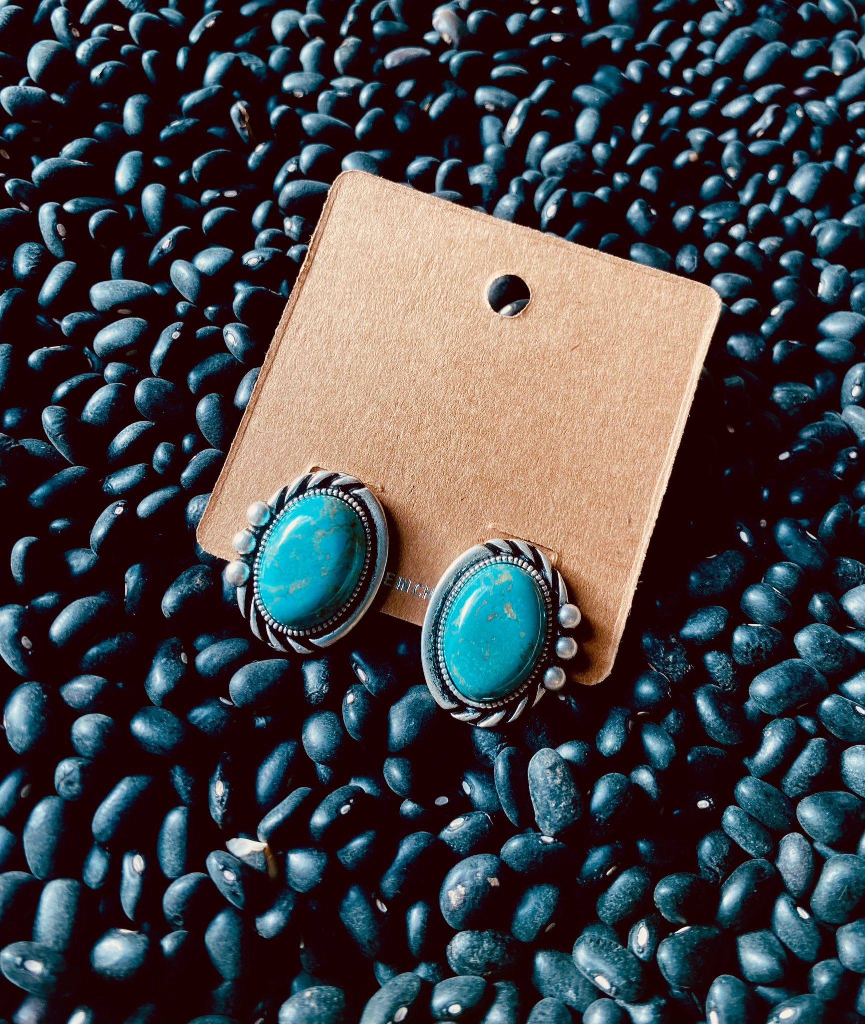 Lasalle Turquoise Stud Earrings
