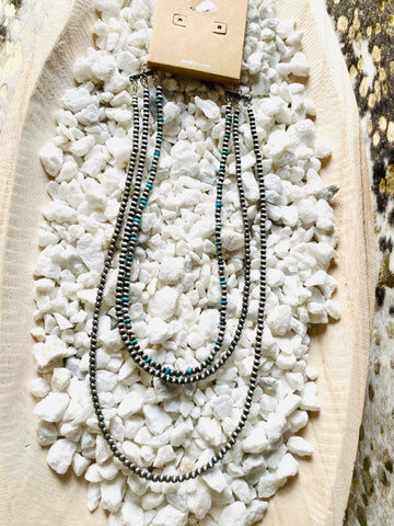 20” Multi Strand Navajo Pearl Necklace