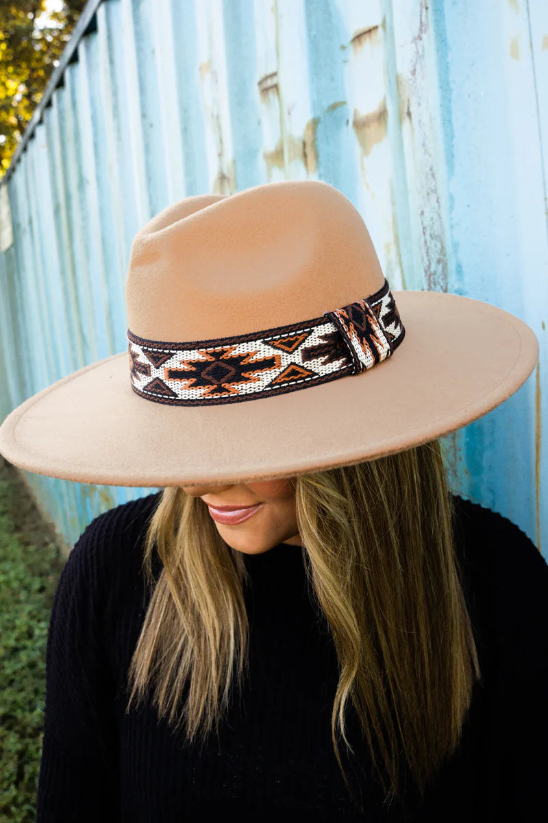 Wide Brim Hat - Sand – The Gypsy Buffalo